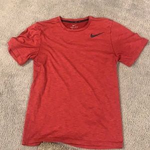 Men’s small Nike dry fit red shirt